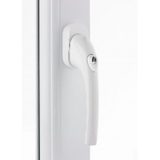 Mila - Tilt & Turn Window Handle or TBT 43mm Locking White - 585128