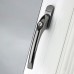 Mila - Pro Linea Window Espag Handle Inline 40mm Locking Smokey Chrome - 581037