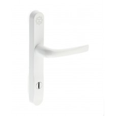 Pro Secure PZ92 Door Handle 240mm Backplate White