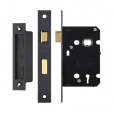 Zoo Hardware - 3L Sash Door Lock 76mm Case 57mm Bkst PCB - ZSC376PCB