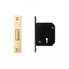 Zoo Hardware - BS 5L Roller Dead Door Lock Chubb Retro Fit 67mm PVD Gold - ZBSCD67PVD