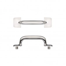 Cabinet / Draw Pull Handle 128mm Centers PVD Nickel
