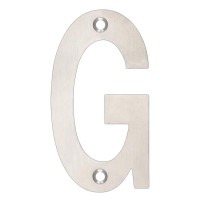 Door Letter - "G" 102mm SS