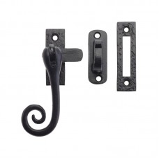 Foxcote Foundries - Curly Tail Window Casement Fastener BK - FF82