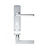 Leon Lever Lock Door Handle 40 x 170mm SC