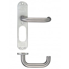 RTD 19mm Dia Lever on Long Inner Backplate 48 x 218mm 304 SS