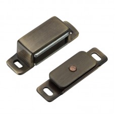 Top Draw Fittings - Cabinet Magnetic Catch 45mm x 15mm x 14mm BZ - TDFMC1BZ