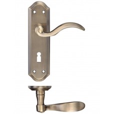 Winchester Lever Lock Door Handle 48 x 180mm FB