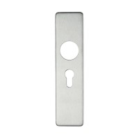 ZCSIPSP Handle Cover Plate Euro Lock 45 x 180mm 304 SS