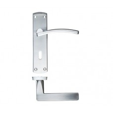 Zoo Hardware - Toledo Lever Lock Door Handle 40 x 170mm SC - ZCZ031SC